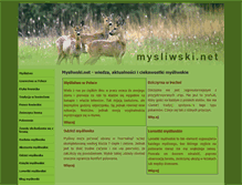 Tablet Screenshot of mysliwski.net